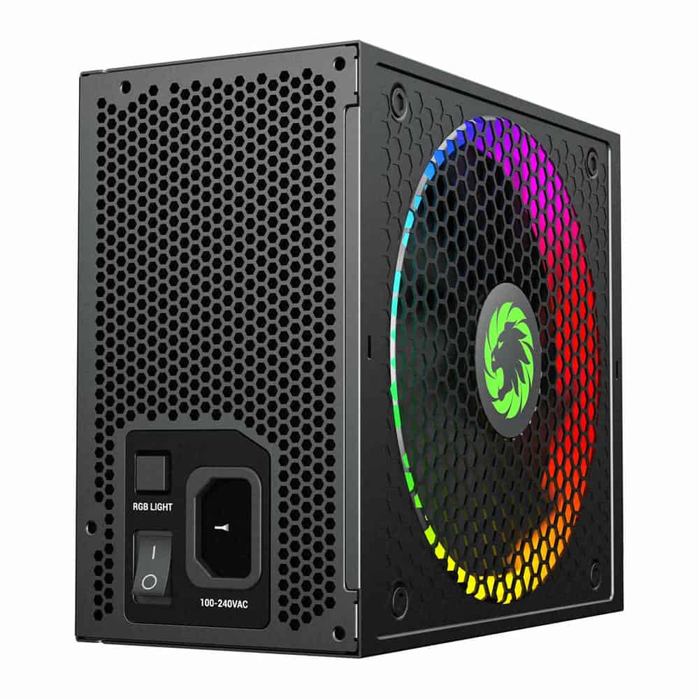 (image for) GameMax RGB-850 Pro 850 Watt Fully Modular 80+ Gold ARGB PSU/Power Supply
